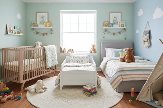 Odabir pravog kreveta za svaku dob: Od krevetića do kreveta za velike djecu