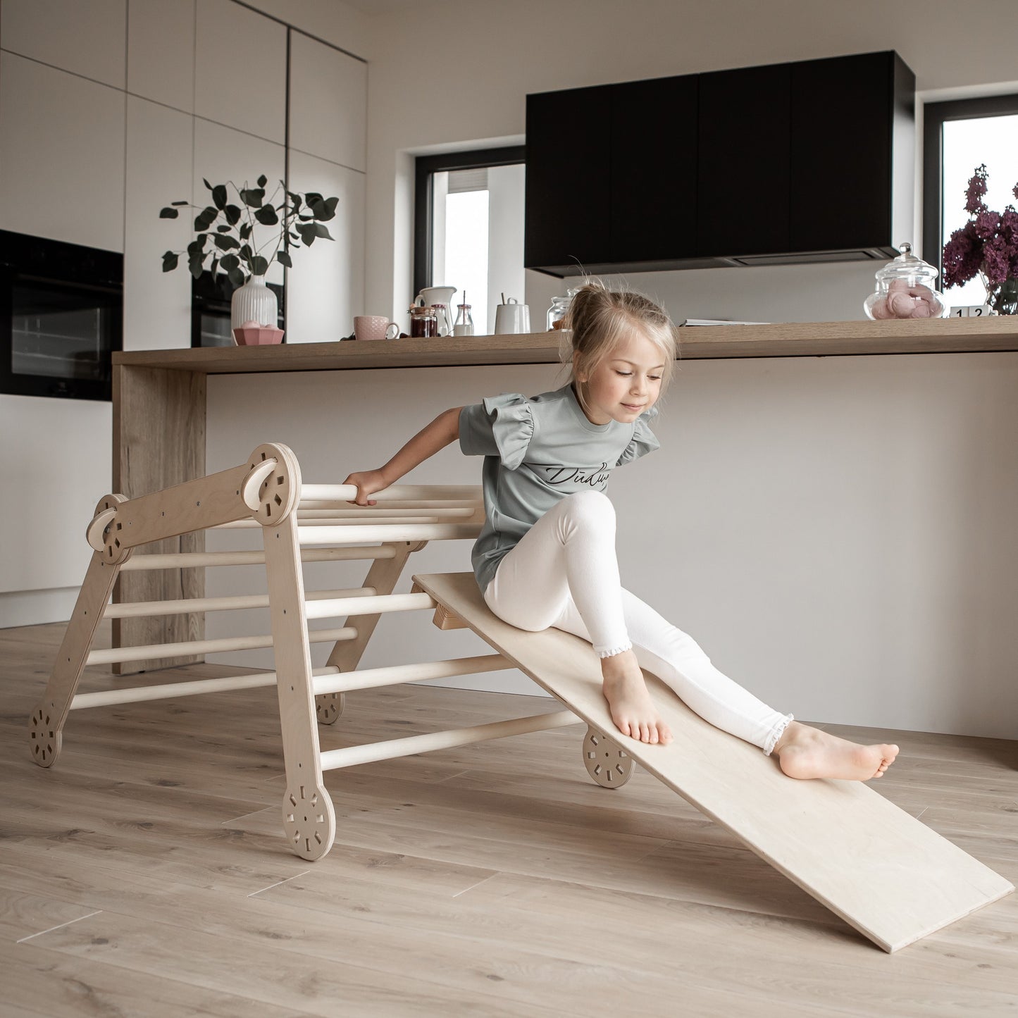 Transformable Montessori Climber With Ramp